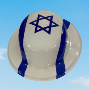 כובע דגל ישראל PVC