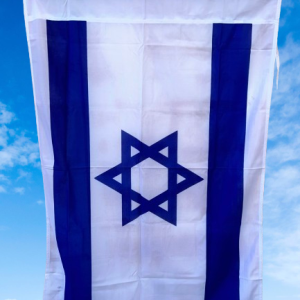 דגל ישראל סרוג 110*150 - 110 ג"ר